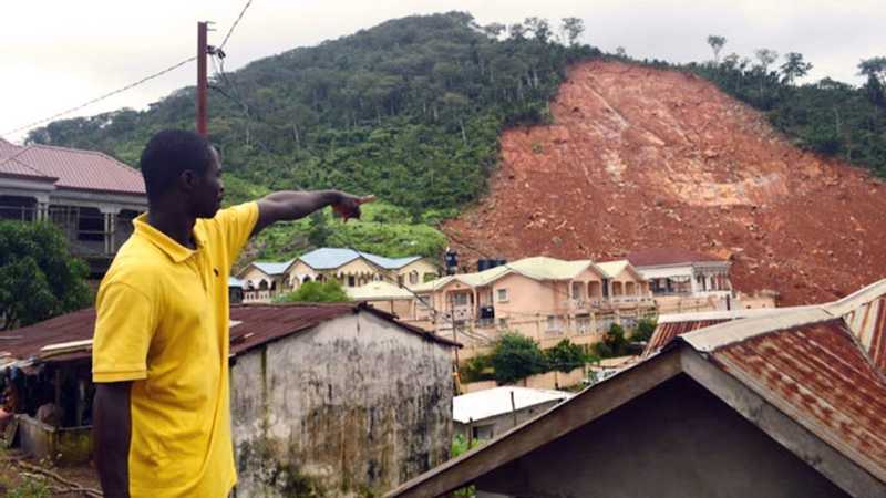 سيول طينية تهدد عاصمة سيراليون بكارثة جديدة